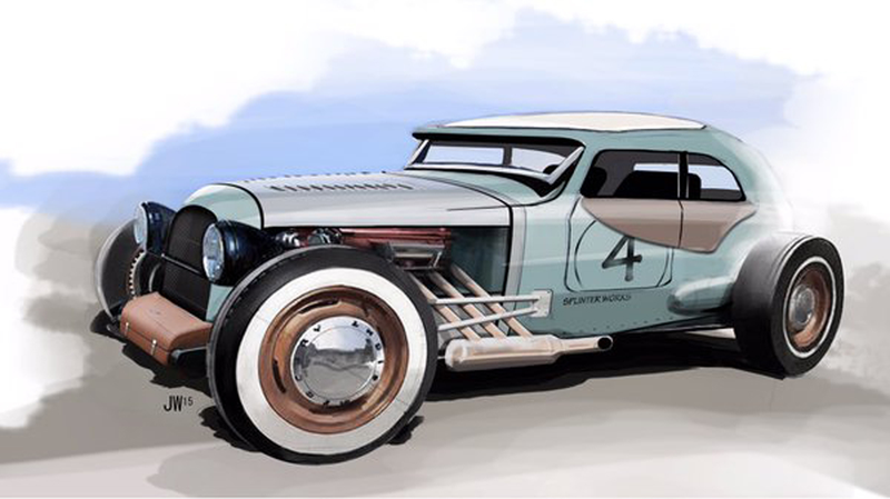 Illustration for article titled Morgan's Insane Hot Rod April Fools' Joke Should Absolutely Be A Thing